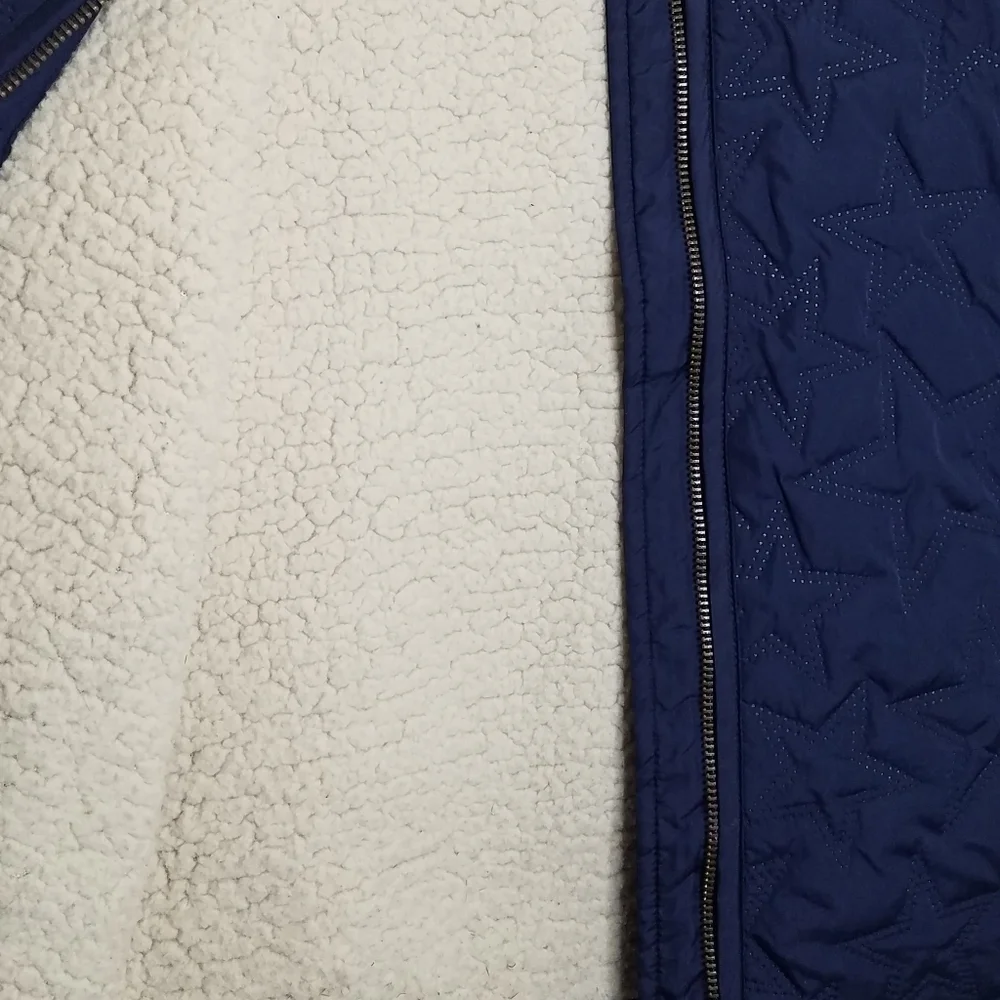 Gap Star Sherpa Lined Vest L